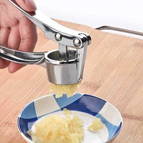 Garlic Press Mincer Ginger Crusher