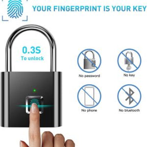 Smart Keyless Waterproof Security Anti-Theft Padlock