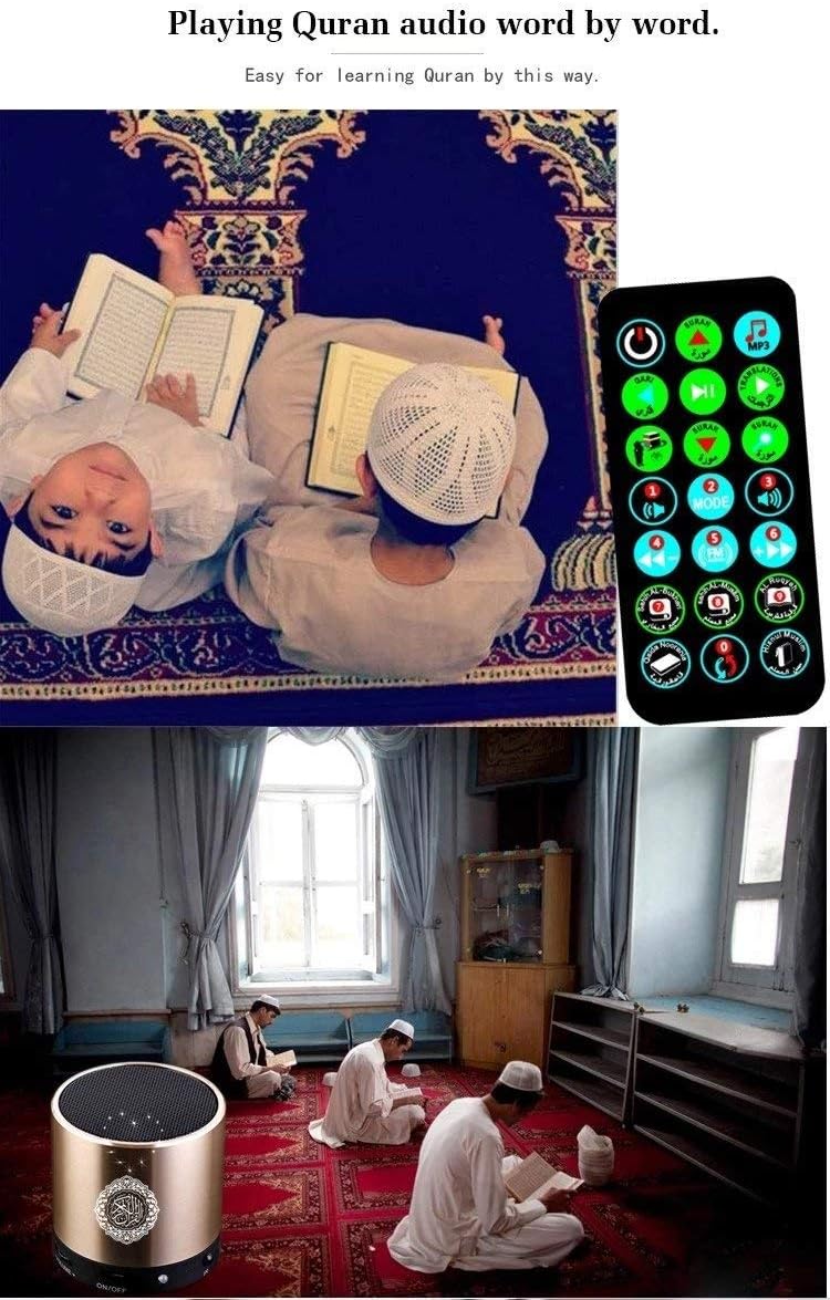 Remote Control Quran Speaker, MP3 Player