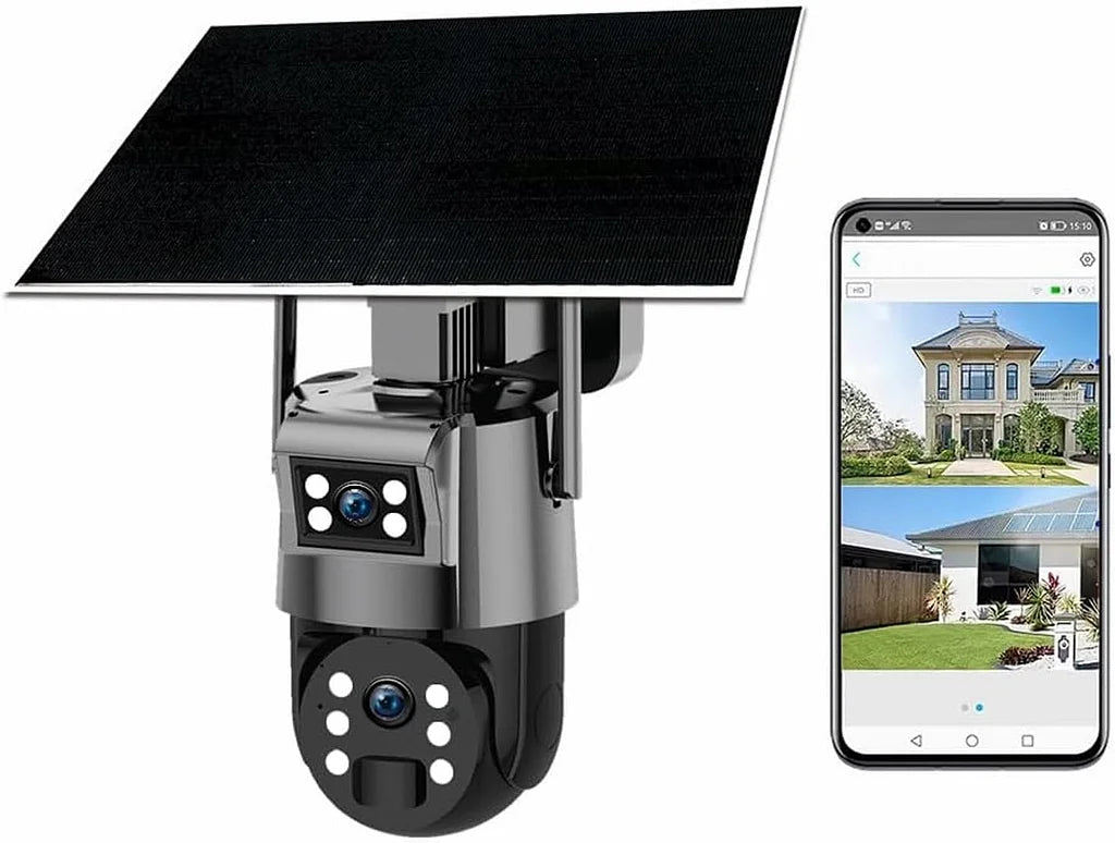 Solar Security Camera Outdoor Wireless 4G Card Solar Camera